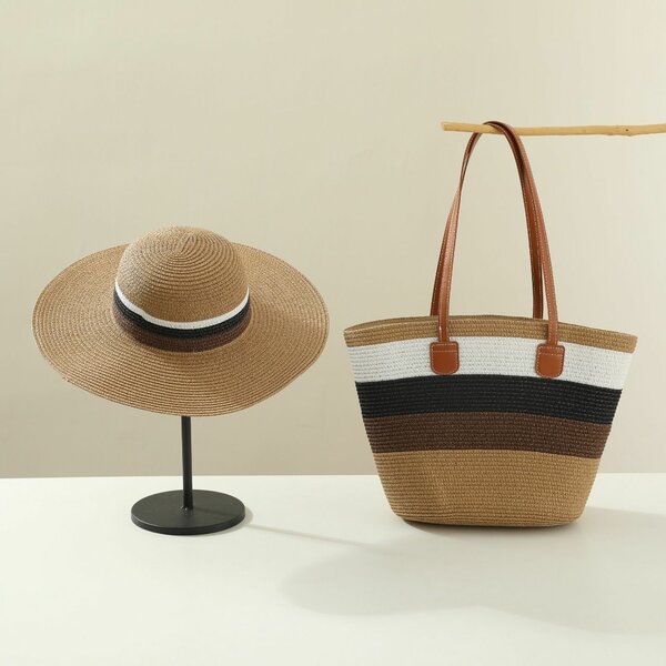 Ensemble Sac et Chapeau Plage