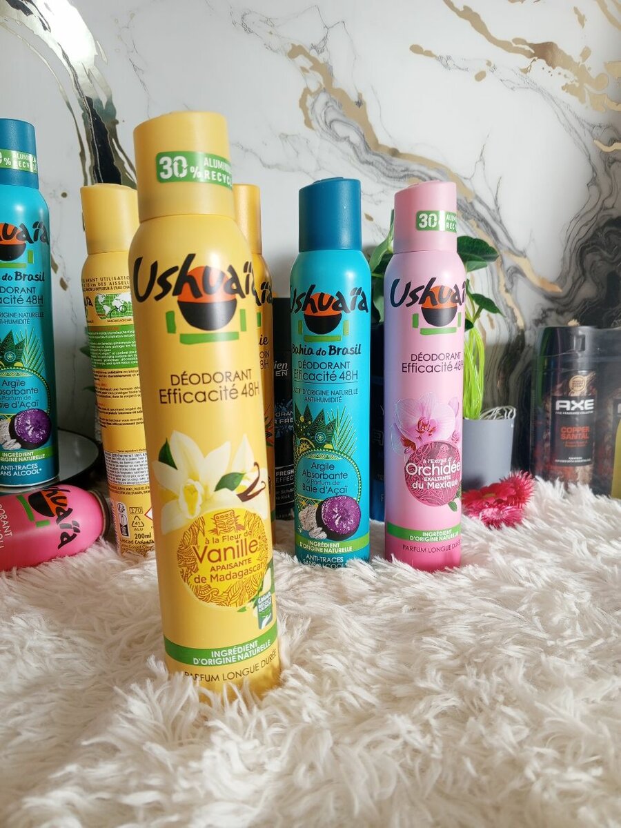 Déodorant Ushuaïa Vanille 48H