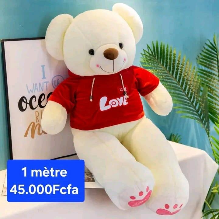 Ours en peluche géant 1 mètre