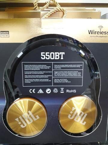 Casque Bluetooth JBL 550BT