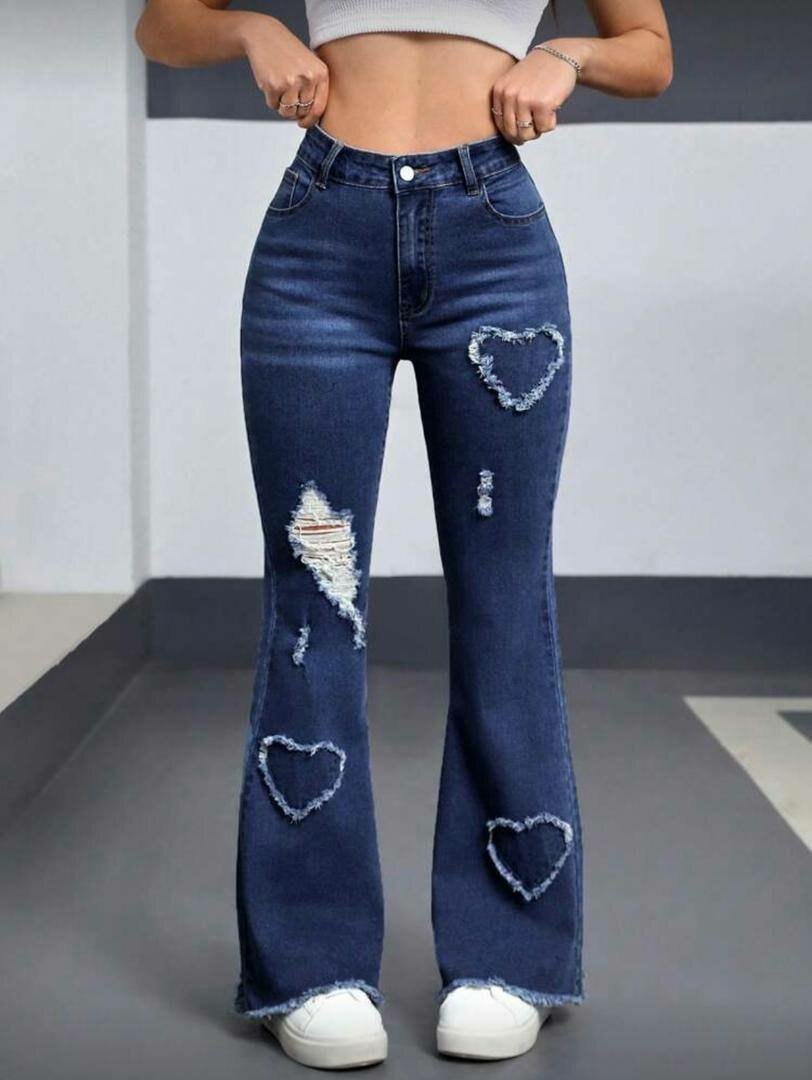 Jeans évasés pour femme