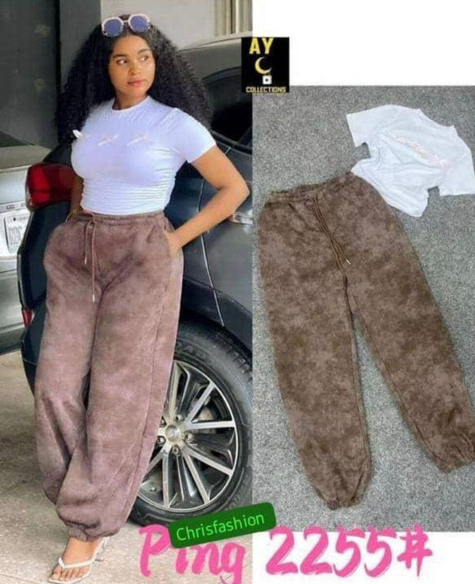 Pantalon de jogging marron