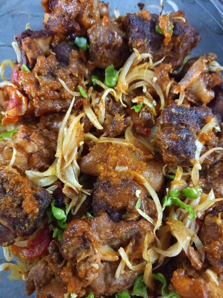 Délicieux ragoût de viande épicée