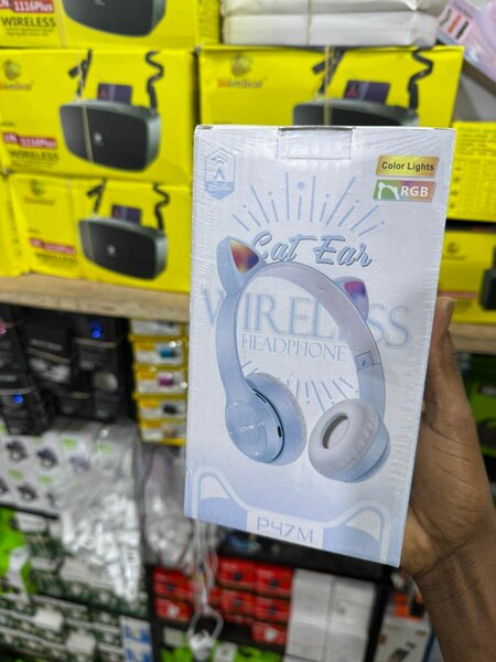 Casque sans fil oreilles de chat