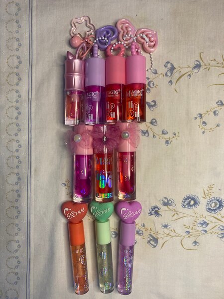 Gloss à lèvres scintillant