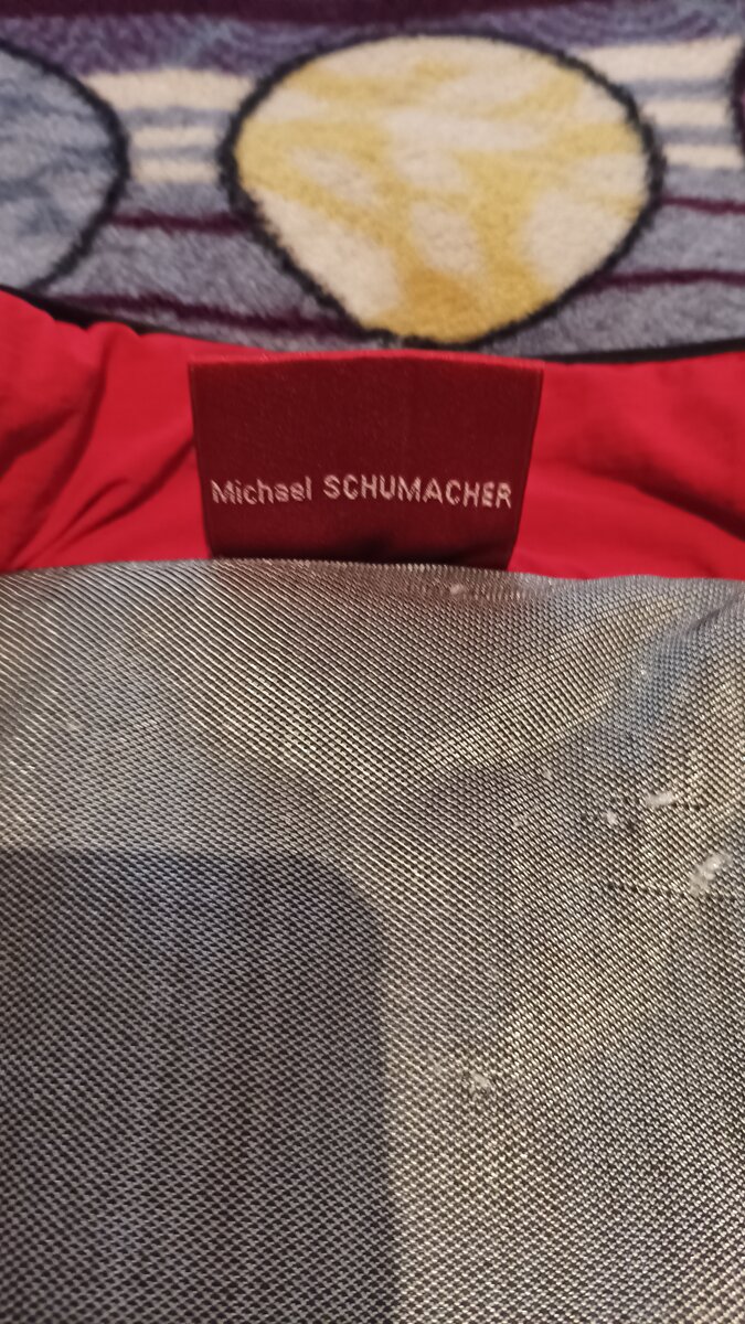 Винтажная Гоночная куртка F1 Michael Schumacher Toyota, ориг