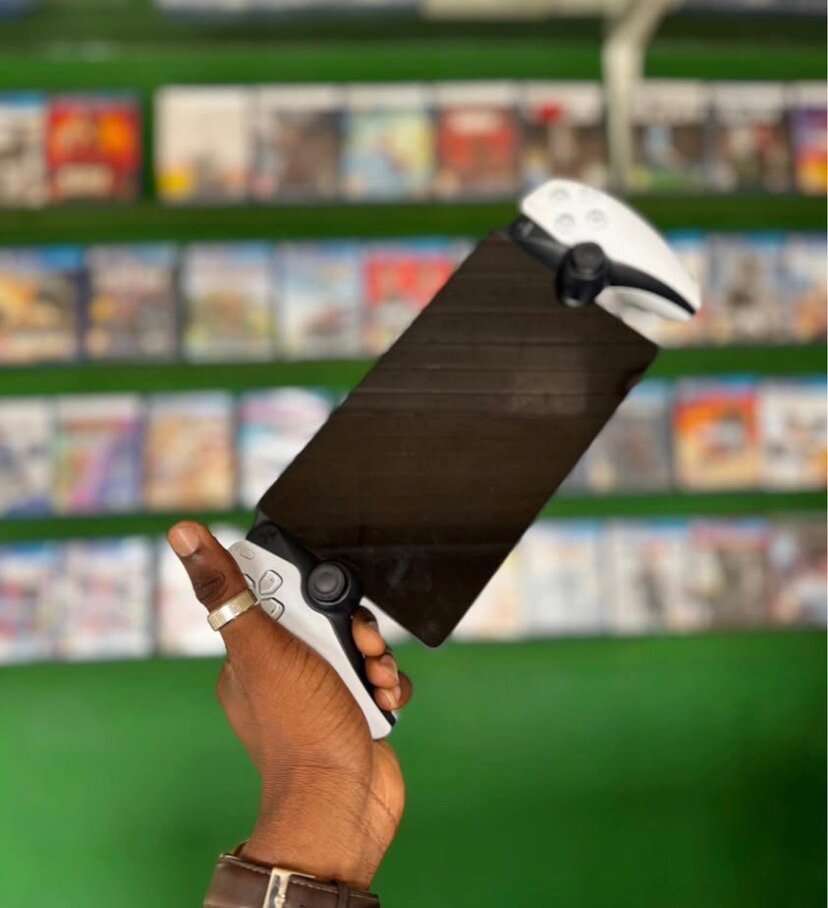 Manette de jeu avec tablette