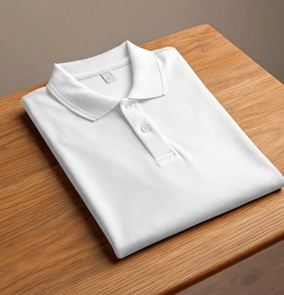 Polo classique blanc