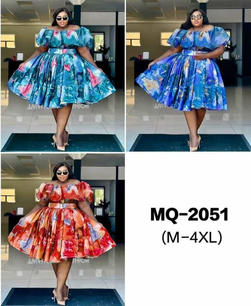 Plus size high class dresses