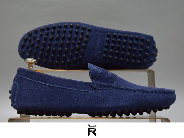 Mocassins en daim pour hommes
