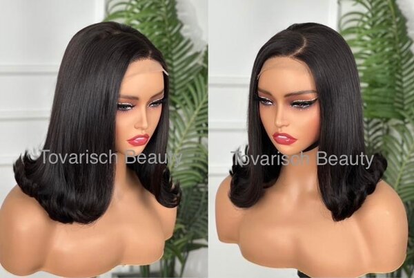 14 inches layered wig