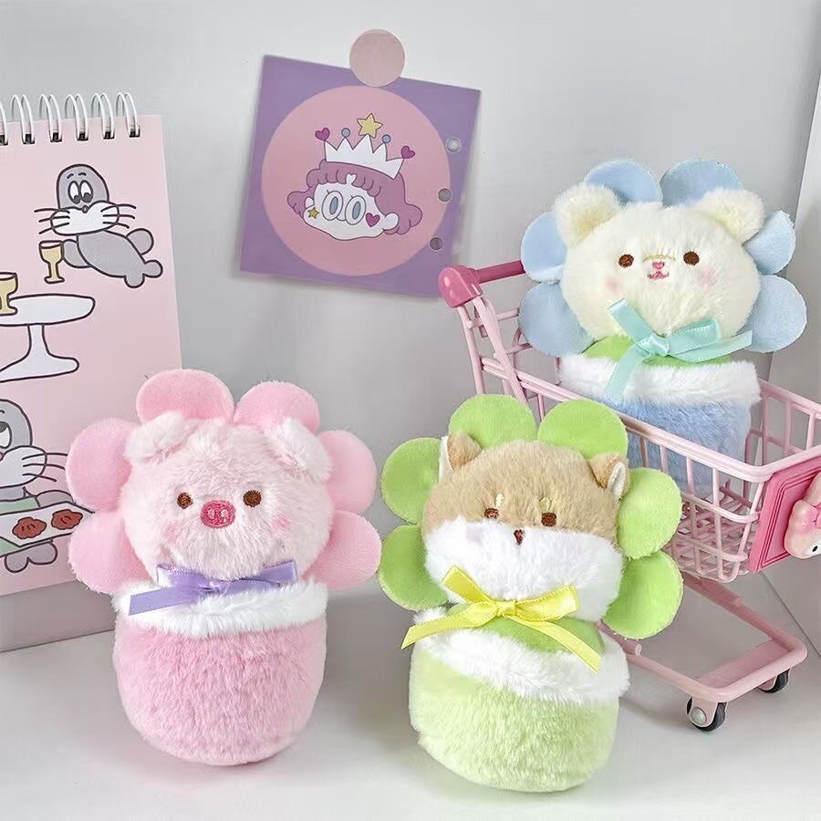 25cm Peluche de fleurs