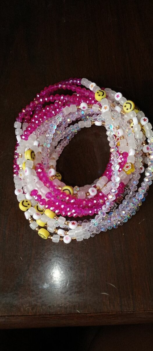 Customized waist beads
