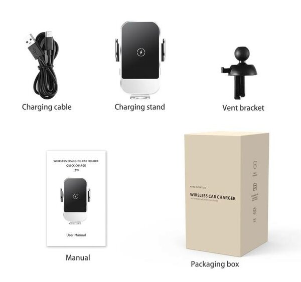 Chargeur de voiture à induction.