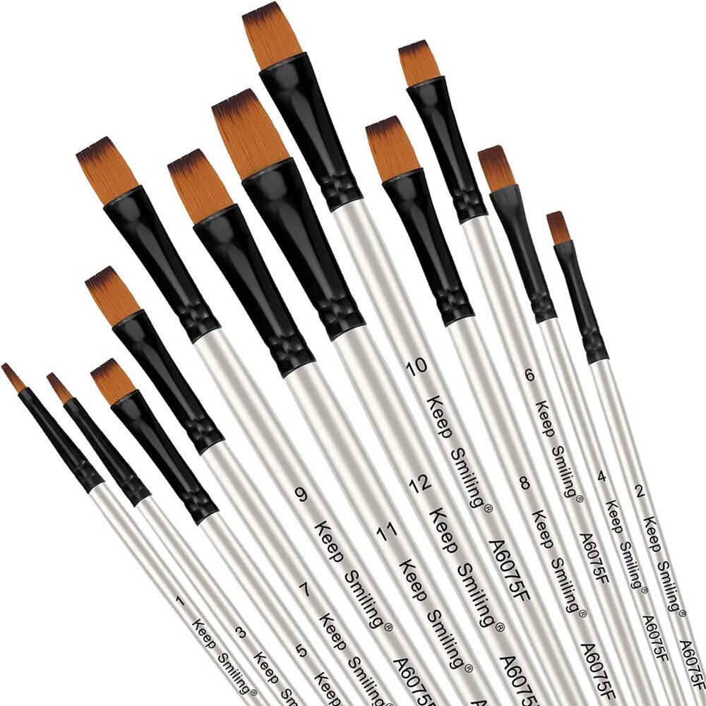 Flat Tip Paint Brush