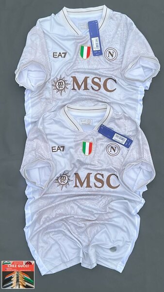 Maillot de football Napoli blanc