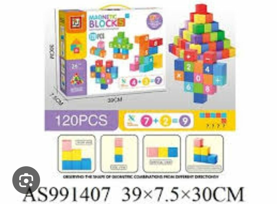 Blocs Magnétiques Éducatifs