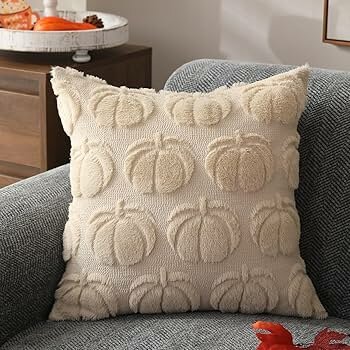 Coussin citrouilleTissu doux