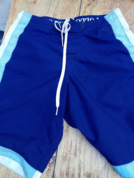 Short de bain bleu pour homme