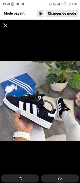 CAMPUS ADIDAS NOIR