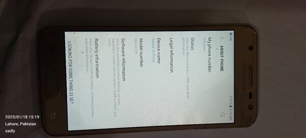 Samsung J5prime .  .  2/16