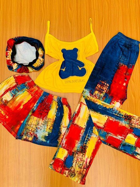 4 Piece Ladies Nightwear