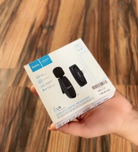 Петличный микрофон HOCO L15 для айфонов🎙️