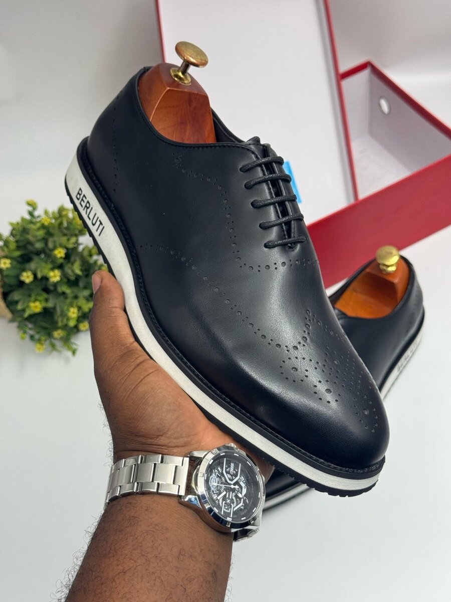 BERLUTI BLACK AND WHITE