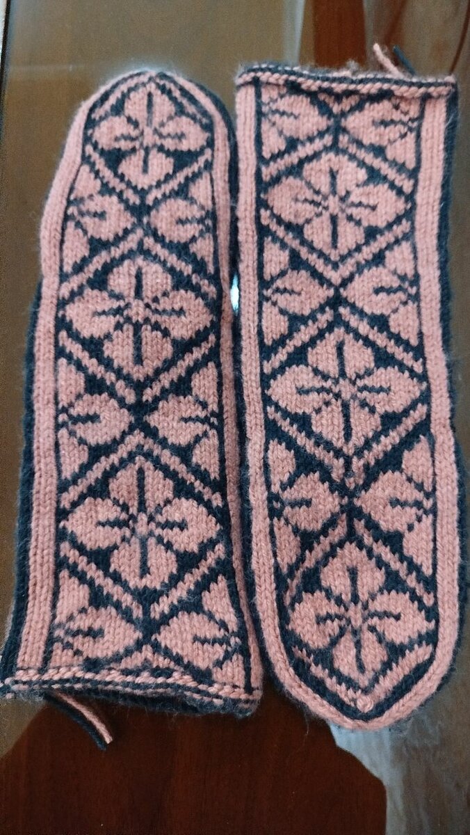 Носки вязанные