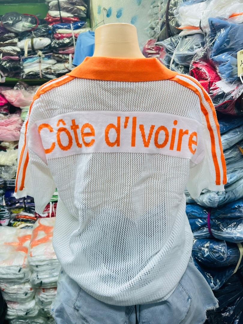 Maillot Côte d'Ivoire rétro