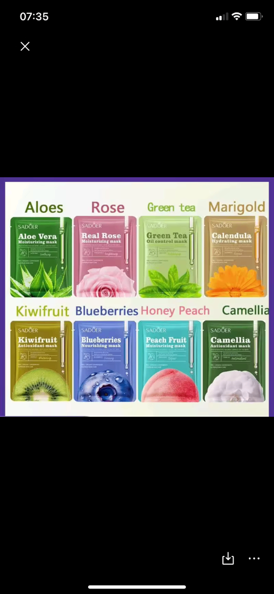 Masque Visage Hydratant