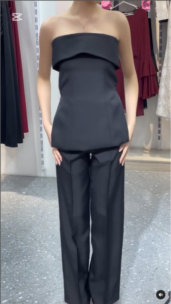 Корсет с брюками