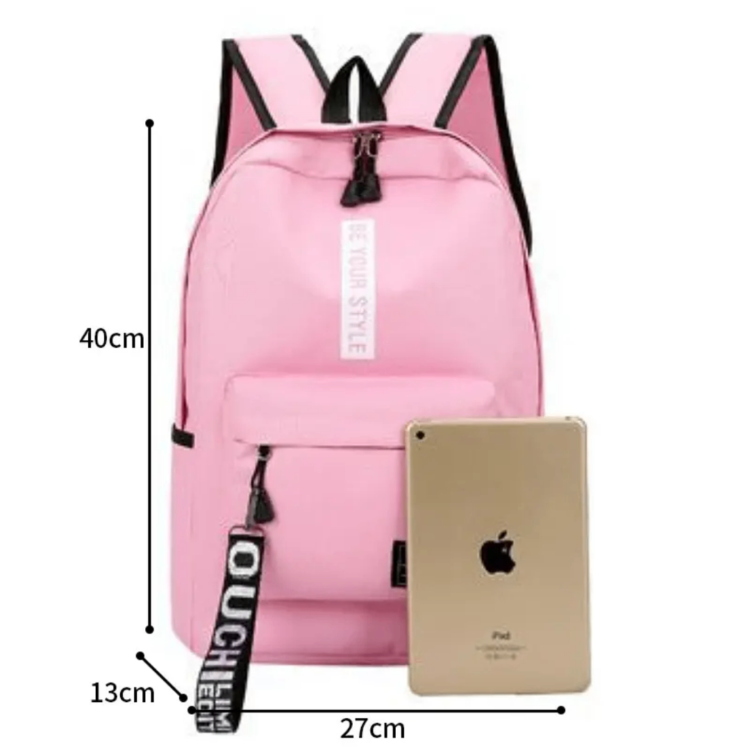 Sac à dos rose tendance