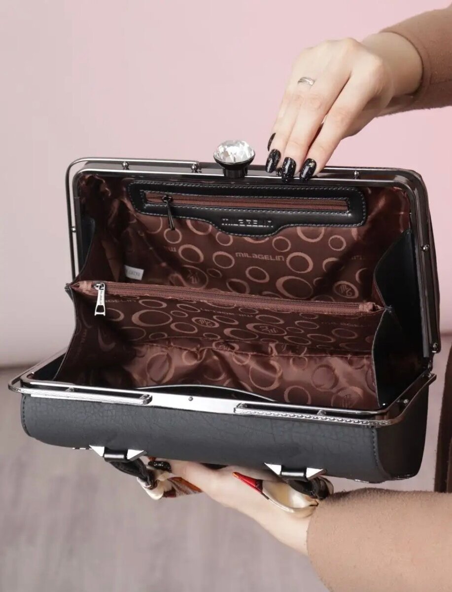 Sac à main élégant en cuir