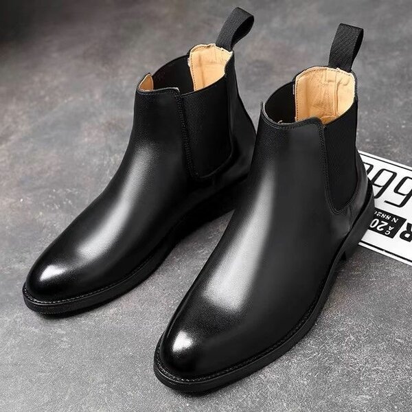 Bottes Chelsea en cuir homme élégantes