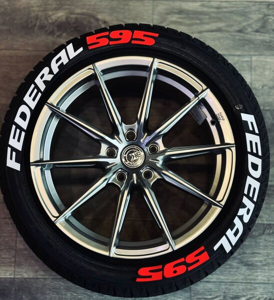 Резиновые наклейки на шины