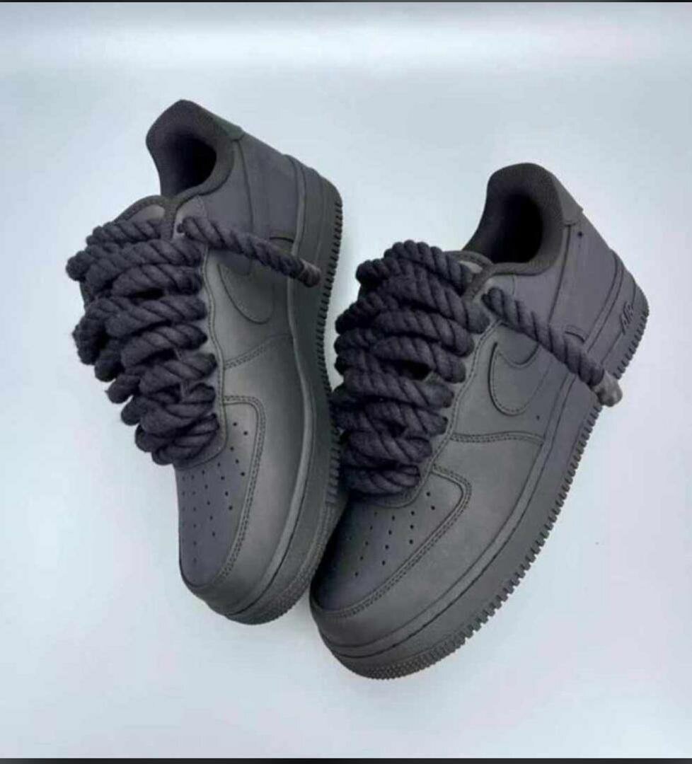 AF1 BIG LACE (Black)