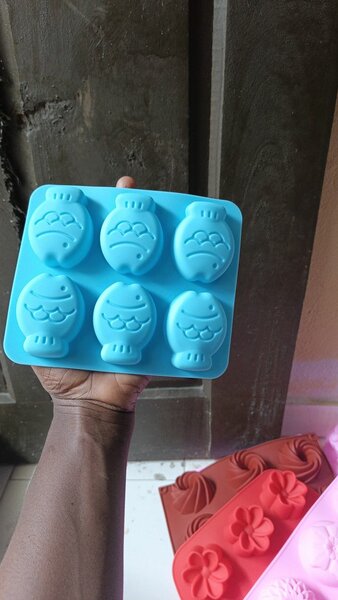 Moules en silicone poisson