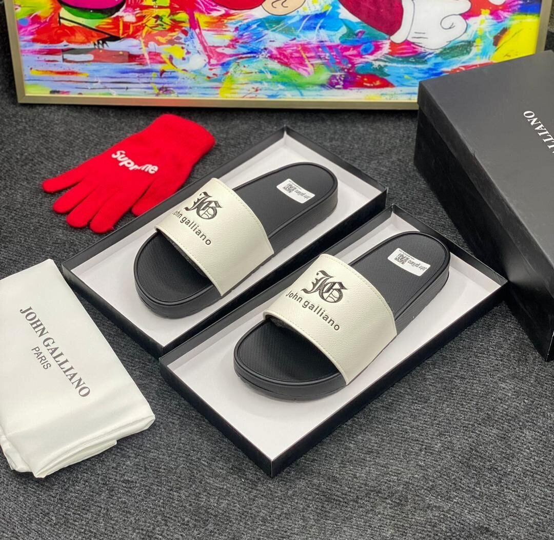 Mens slide John Galliano