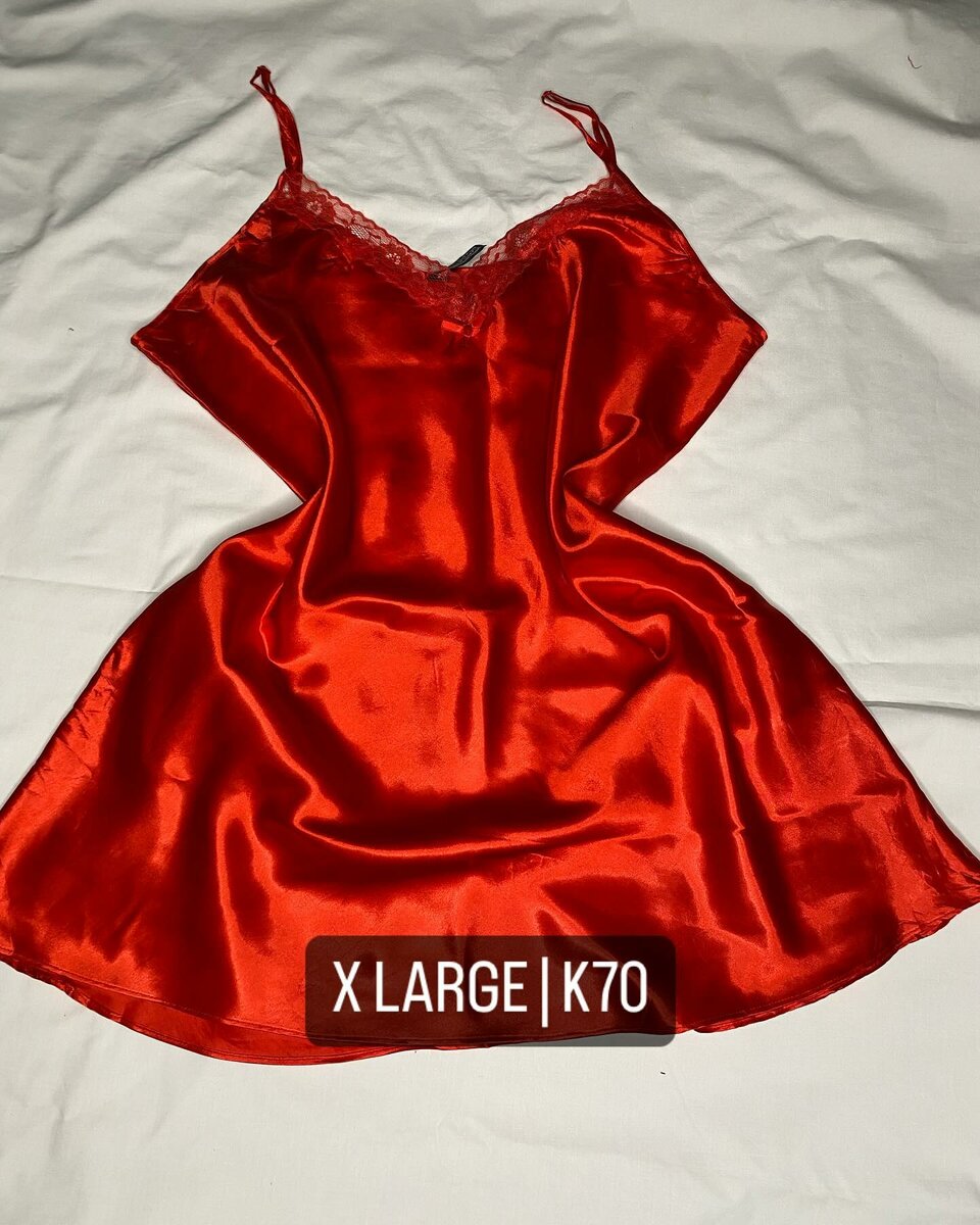 Beautiful Women's Pajama Dress red