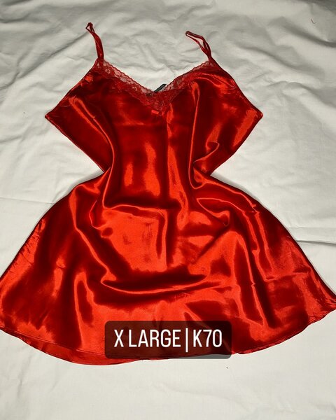 Beautiful Women's Pajama Dress red