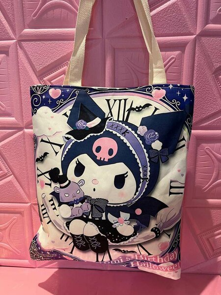 Sac cabas cute imprimé chat