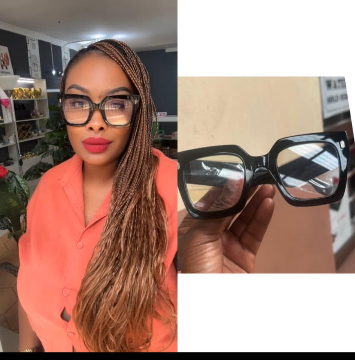 women's reading glasses Vintage Square