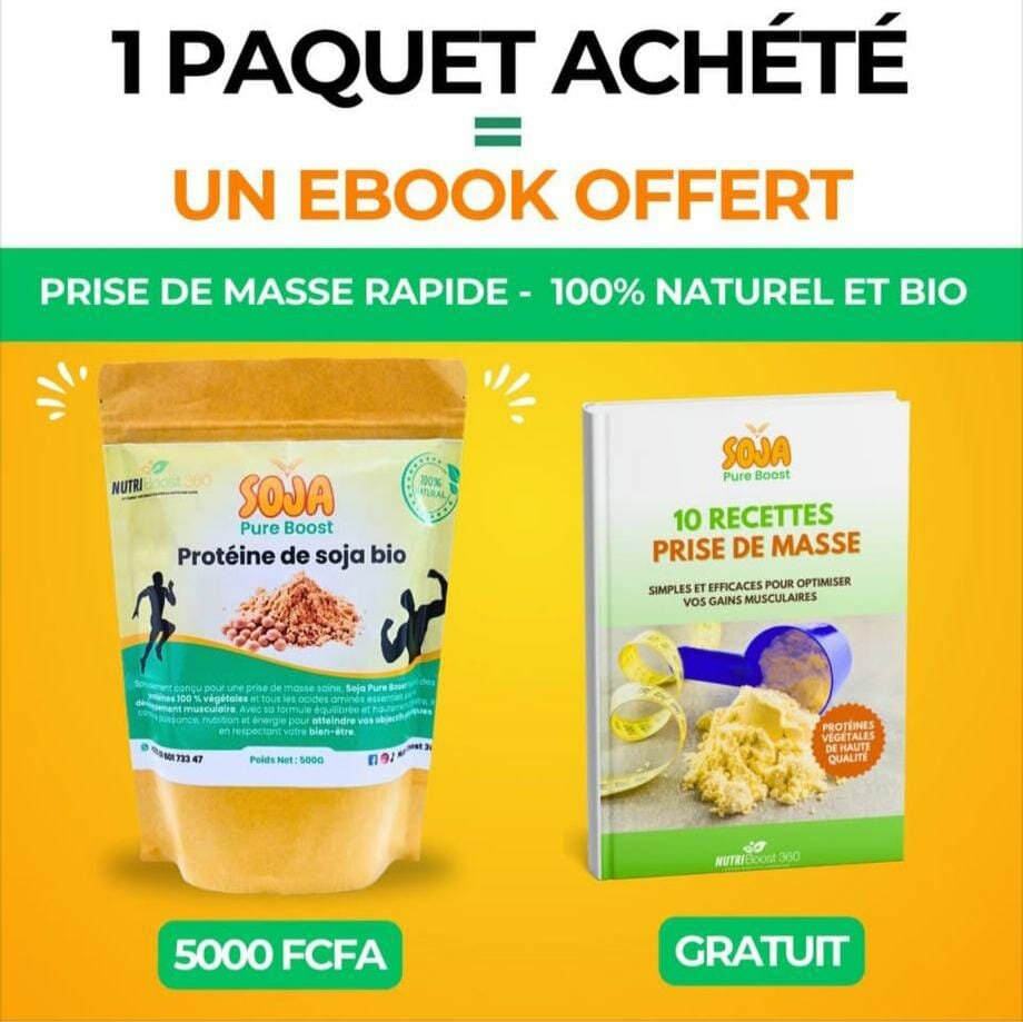 Protéine de Soja Bio Boost