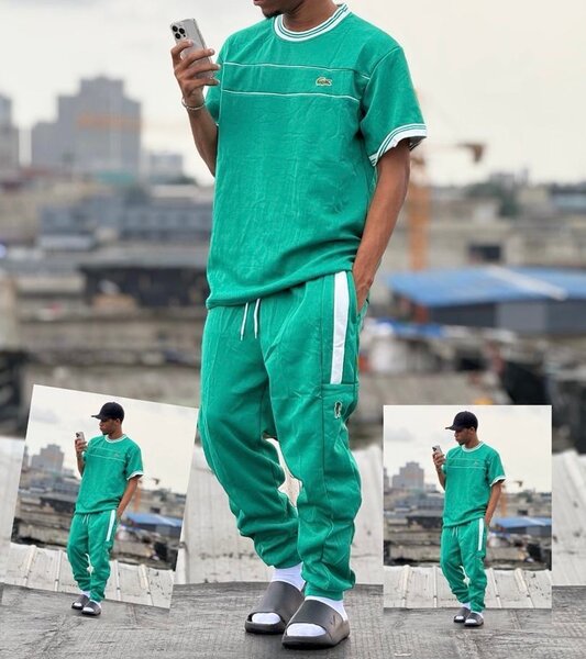 Ensemble décontracté vert