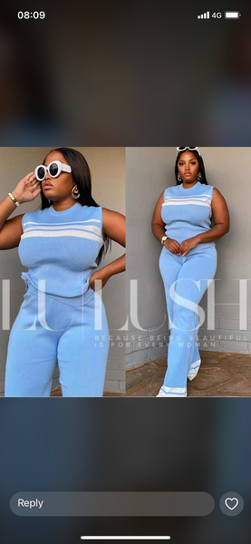 Trendy Two-Piece Lounge Set