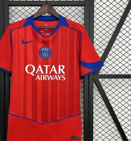 Maillot de football rouge PSG