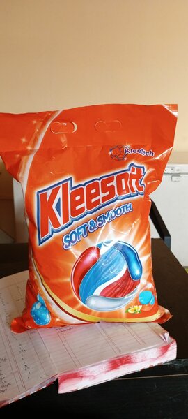 Kleensoft washing powder sachets