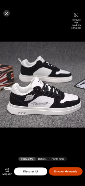 Sneakers de sport tendance