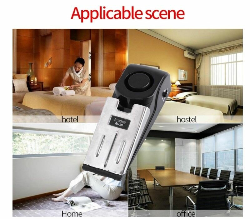 Alarme anti vol bas de porte